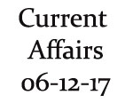 Current Affairs 6th December 2017