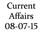 Current Affairs 8th July 2015