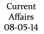 Current Affairs 8th May 2014