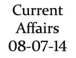Current Affairs 8th July 2014