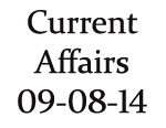 Current Affairs 9th August 2014