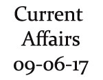 Current Affairs 9th June 2017