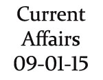Current Affairs 9th January 2015