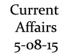 Current Affairs 5th August 2015