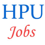 Himachal University Shimla Faculty Jobs