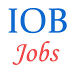 Upcoming Banking Jobs in Indian Overseas Bank as specialist Officer - October 2014