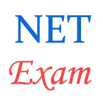 NET Exam 2017 - Details