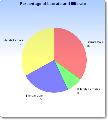 Pie Chart Question for Data Interpretation of Quantitative Aptitude 1