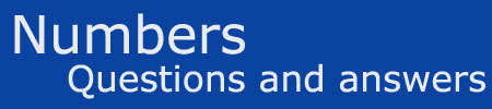Numbers Questions Answers Numbers Questions Answers